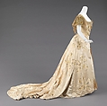 Ball gown, House of Worth (French, 1858–1956), silk, rhinestones, French