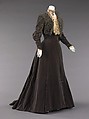 Afternoon dress, House of Worth (French, 1858–1956), silk, metal, French