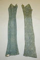 Mitts, silk, Italian
