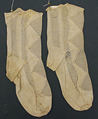 Socks, silk, Italian