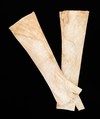 Mitts, linen, American