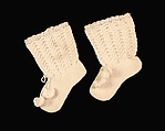 Bootees, Cotton, American