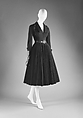 Cocktail dress, House of Dior (French, founded 1947), (a) wool
(b) silk
(c) leather
(d) nylon, French