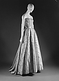 Ball gown, House of Dior (French, founded 1946), silk, nylon, glass, metallic, French
