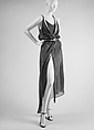 Dress, Gianni Versace (Italian, founded 1978), silk, cotton, polyester, jersey, leather, plastic, Italian