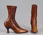 Boots, Franklin Simon & Co. American, Leather, American