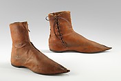 Boots, leather, British