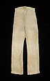 Trousers, Linen, American