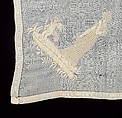 Handkerchief, linen, French