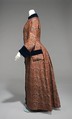 Dressing gown, wool, silk, American