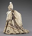 Dinner dress, silk, American