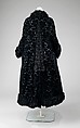 Evening coat, Maison Pingat (French), silk, beads, French