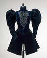 Afternoon jacket, Augustine Martin & Company, silk, jet, beads, French