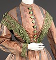 Afternoon dress, silk, American
