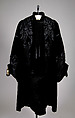 Evening coat, House of Worth  French, Silk, beads, probably French