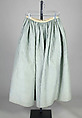 Petticoat, Silk, cotton, American