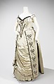 Evening dress, House of Worth (French, 1858–1956), silk, metal, French