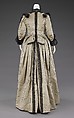 Dinner dress, House of Worth (French, 1858–1956), silk, jet, French