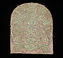Headdress, Silk, metallic, linen, Russian