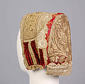 Hat, Silk, metallic, glass, pearl, Russian