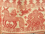 Apron, linen, cotton, Russian