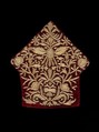 Headdress, silk, metal, linen, Russian