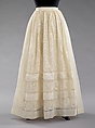 Skirt, cotton, American