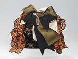 Evening muff, silk, French