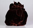 Evening muff, Silk, French