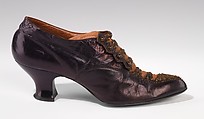 Evening shoes, A.E. Little & Co. (American, Lynn, Massachusetts 1898–1934), leather, American
