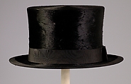 Riding top hat, Knox  American, Fur, silk, American