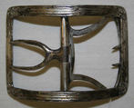 Shoe buckles, metal, British