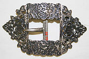 Belt buckle, metal, Dutch