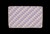 Card case, Silk, American
