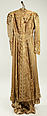 Dress, Callot Soeurs (French, active 1895–1937), silk, metal thread, French