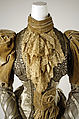 Dress, silk, probably American
