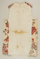 Waistcoat, cotton, French