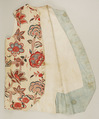 Waistcoat, cotton, French