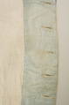 Waistcoat, cotton, French