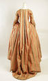 Dress, silk, probably Spanish