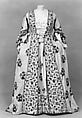 Dress, linen, French