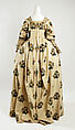 Dress, linen, French