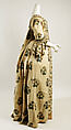 Dress, linen, French