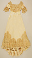 Dress, silk, French