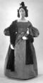 Dress, silk, American