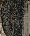 Ensemble, (a–c) Josephine H. Egan, (a,b,c) silk
(d) feathers, American