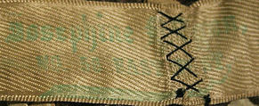 Ensemble, (a–c) Josephine H. Egan, (a,b,c) silk
(d) feathers, American