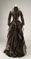 Ensemble, (a–c) Josephine H. Egan, (a,b,c) silk
(d) feathers, American