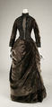 Ensemble, (a–c) Josephine H. Egan, (a,b,c) silk
(d) feathers, American