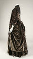 Ensemble, (a–c) Josephine H. Egan, (a,b,c) silk
(d) feathers, American